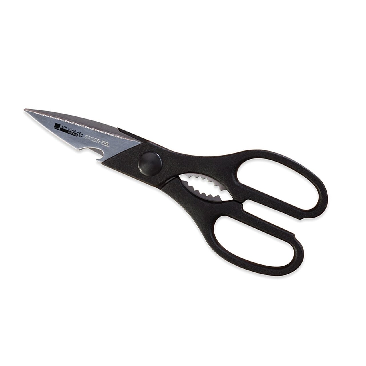 Ronco Poultry Shears Stainless-Steel Kitchen Scissors Full-Tang Handle